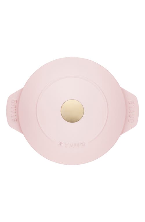 Staub 1.5-quart Enameled Cast Iron Petite French/dutch Oven In Pink