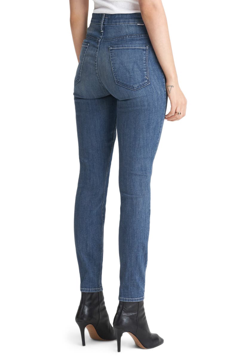 MOTHER The Looker High Waist Ankle Skinny Jeans, Alternate, color, 
