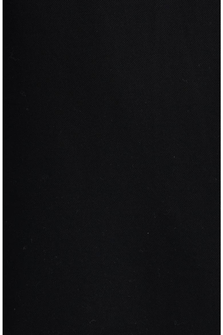 Silk & Cotton Polo, Alternate, color, BLACK