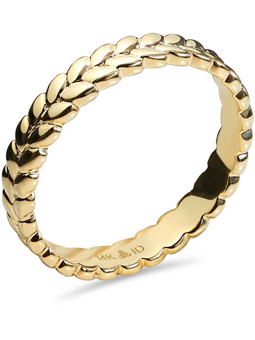 Devata Wheat Ring In Gold