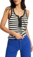 Sanctuary Goto Lace-Up Tank