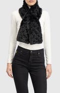 Lyla Grant Fur-Free Rex Rabbit (Faux Fur) Knit Pull-Through Scarf