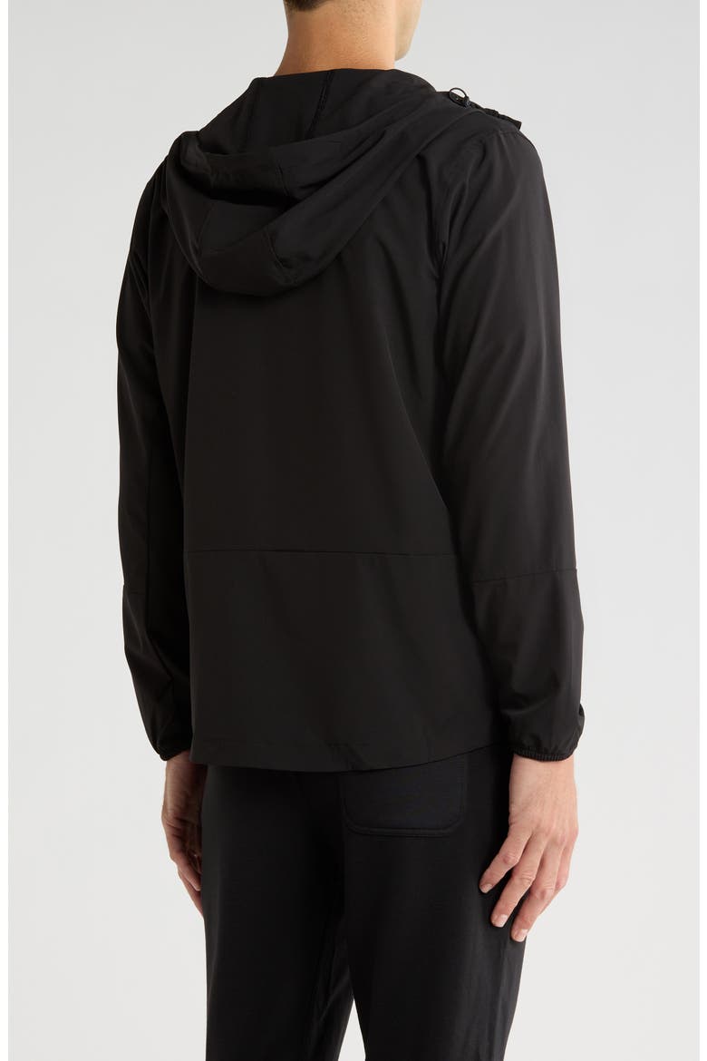 Lightstreme Griffin Hooded Jacket, Alternate, color, BLACK