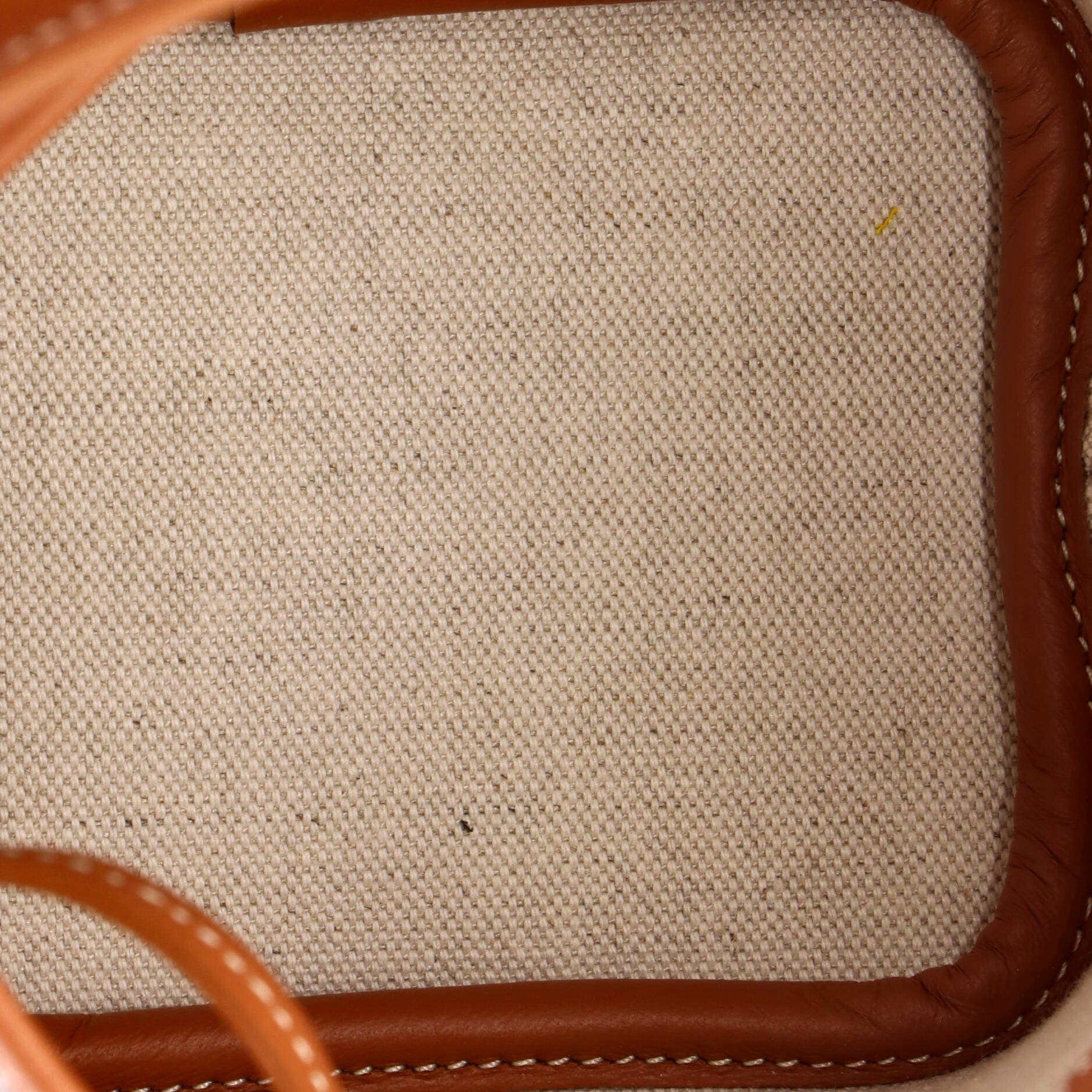 Petit Flot Bucket Bag Coated Canvas Mini, Alternate, color, Brown