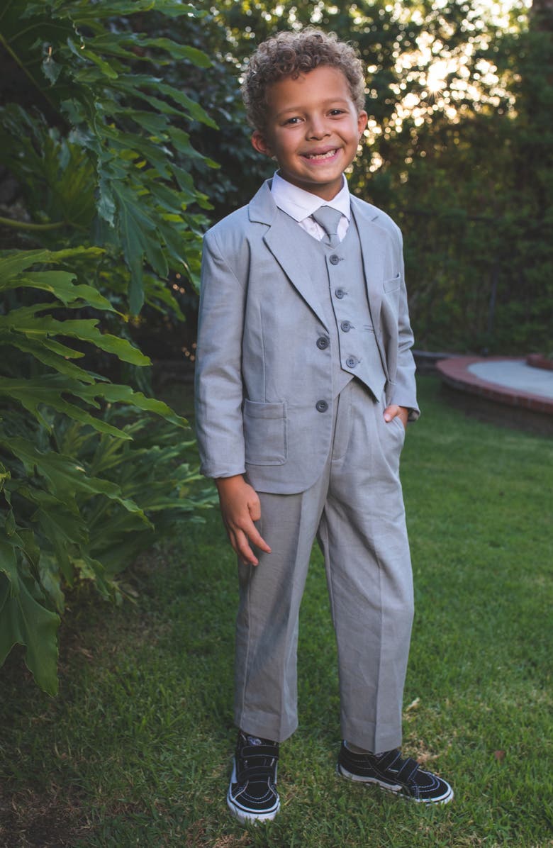 Peanut Butter Collection Joey Safari Suit, Alternate, color, Heather