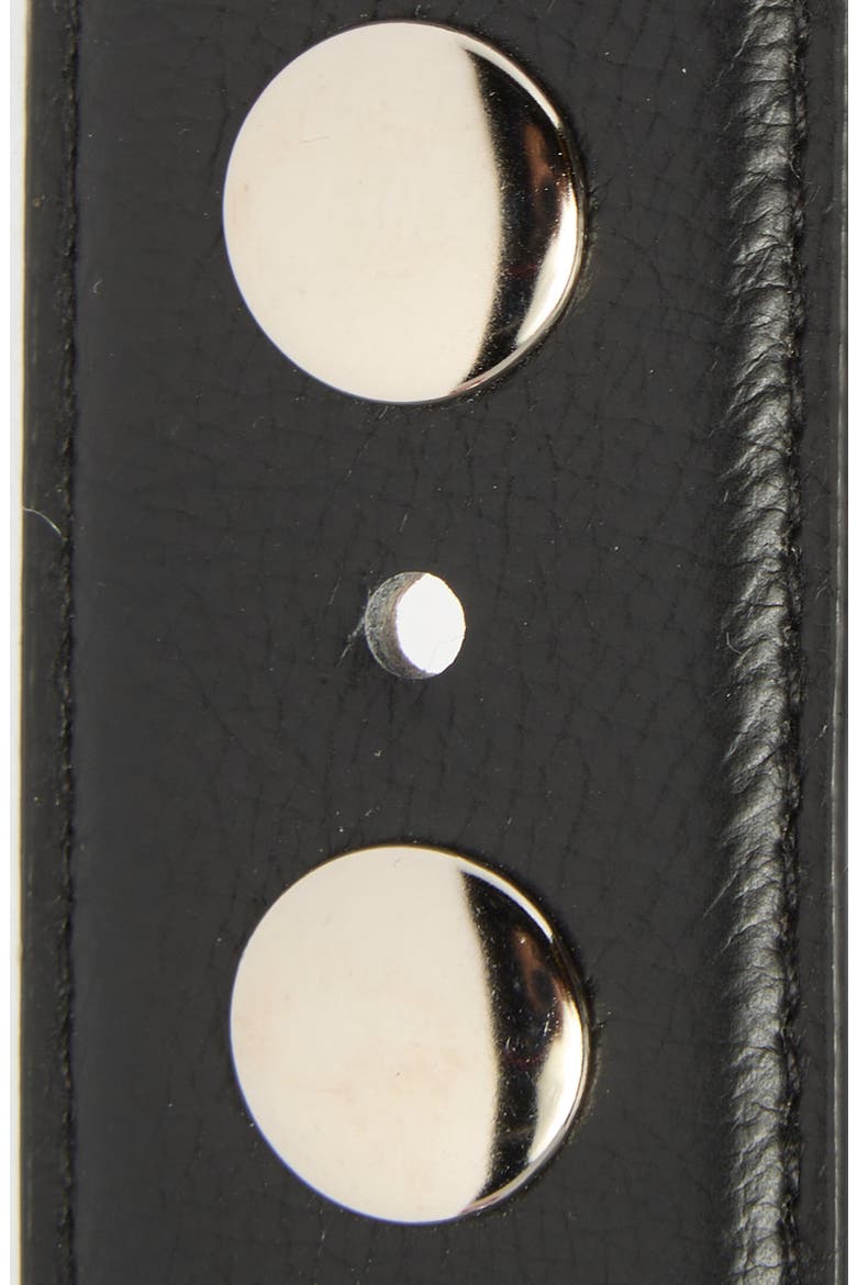 Studded Belt, Alternate, color, BLACK