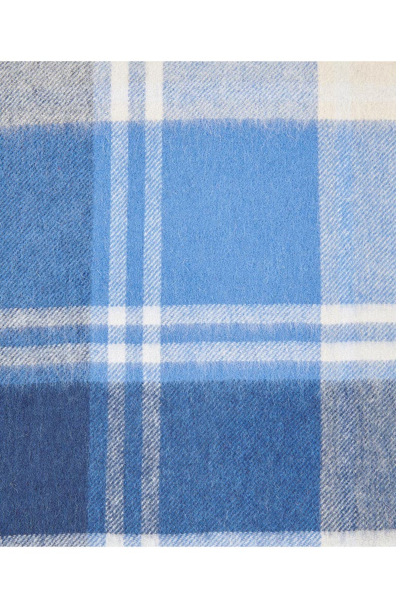 Barbour Kindar Check Print Wool Blend Scarf, Alternate, color, 
