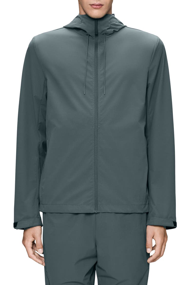 Mito Water Repellent Jacket, Main, color, DARK GREY