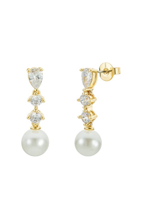 Serenade Pearl and Crystal Earrings