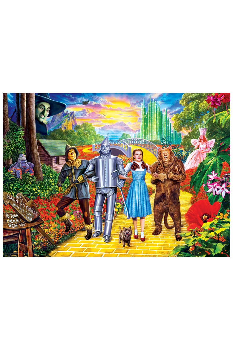 Off to See the Wizard 1000 Piece Puzzle, Alternate, color, Multicolor