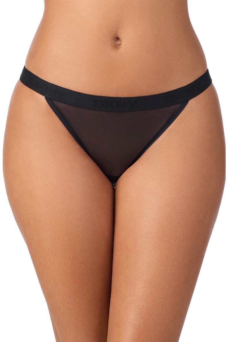 3-Pack Mesh Bikini Briefs, Alternate, color, BLACK WHITE BLACK
