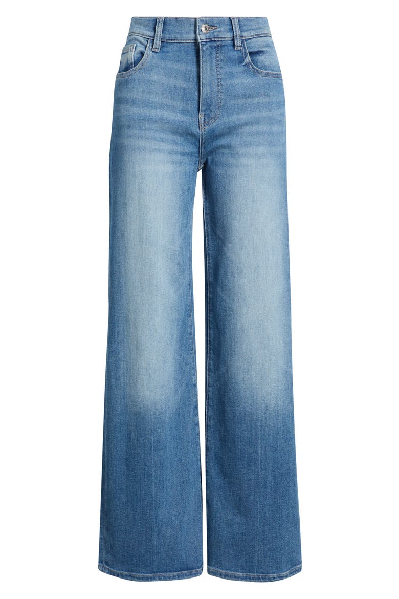 The Californian High Waist Slim Wide Leg Jeans, Alternate, color, IN THE STUDIO
