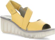 Fly London Basy Slingback Platform Wedge Sandal