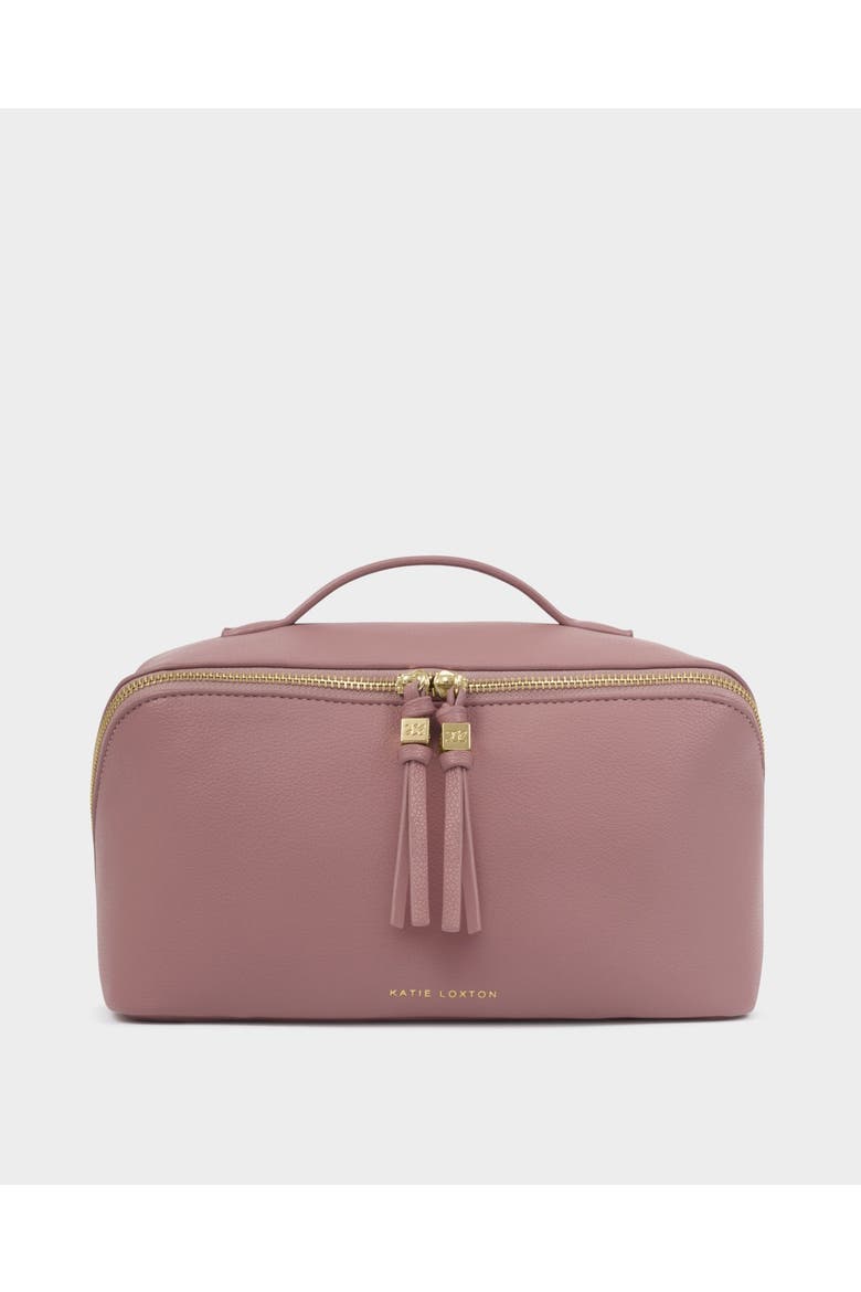 Soho Large Makeup And Toiletry Bag in Deep Rose, Alternate, color, Deep Rose