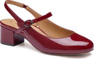 Johnston & Murphy Sienna Mary Jane Slingback Pump