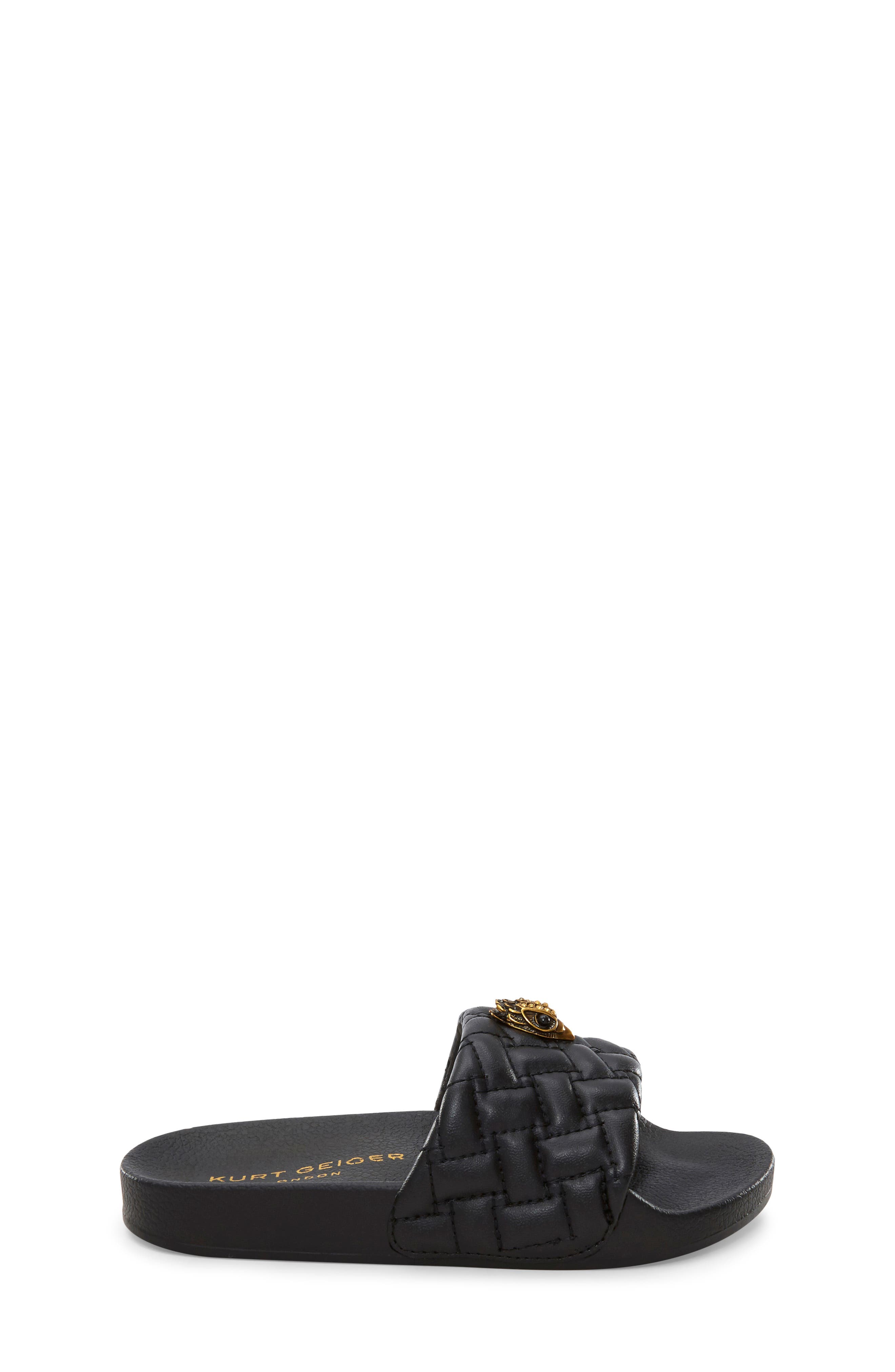 Kurt Geiger London Kids
 Mini Meena Eagle Slide Sandal, Alternate, color, 