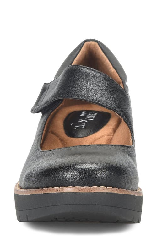 Eurosoft Franlee Mary Jane Flat In Black