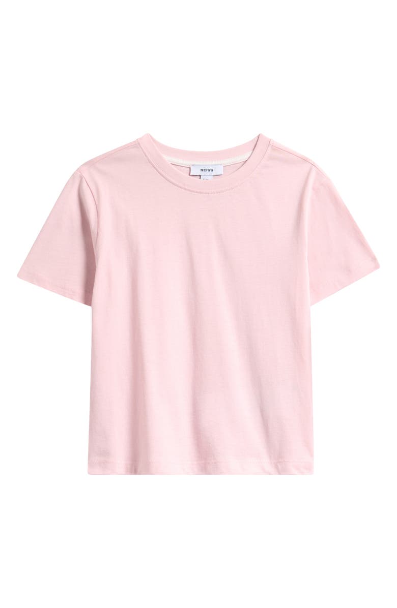 Reiss Kids' Belle Cotton T-Shirt, Main, color, Pink