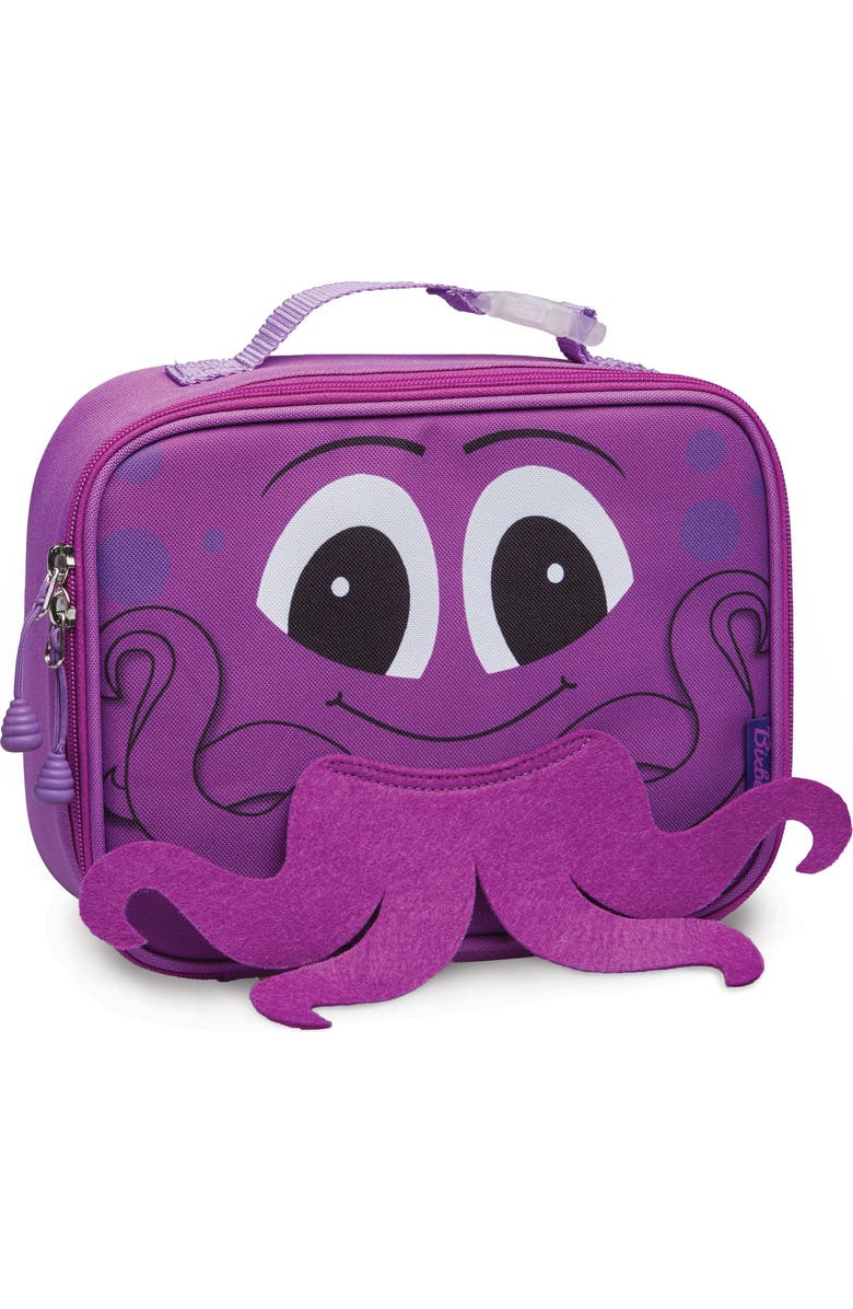 Bixbee Octopus Water Resistant Lunchbox, Main, color,