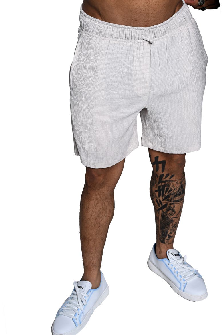 Everyday Drawcord Shorts, Main, color, WHITE