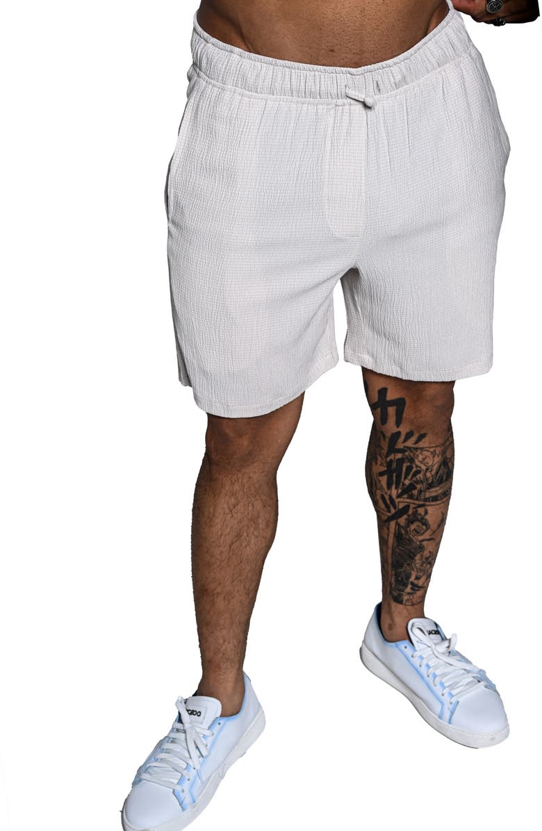 Maceoo Everyday Drawcord Shorts, Main, color, White