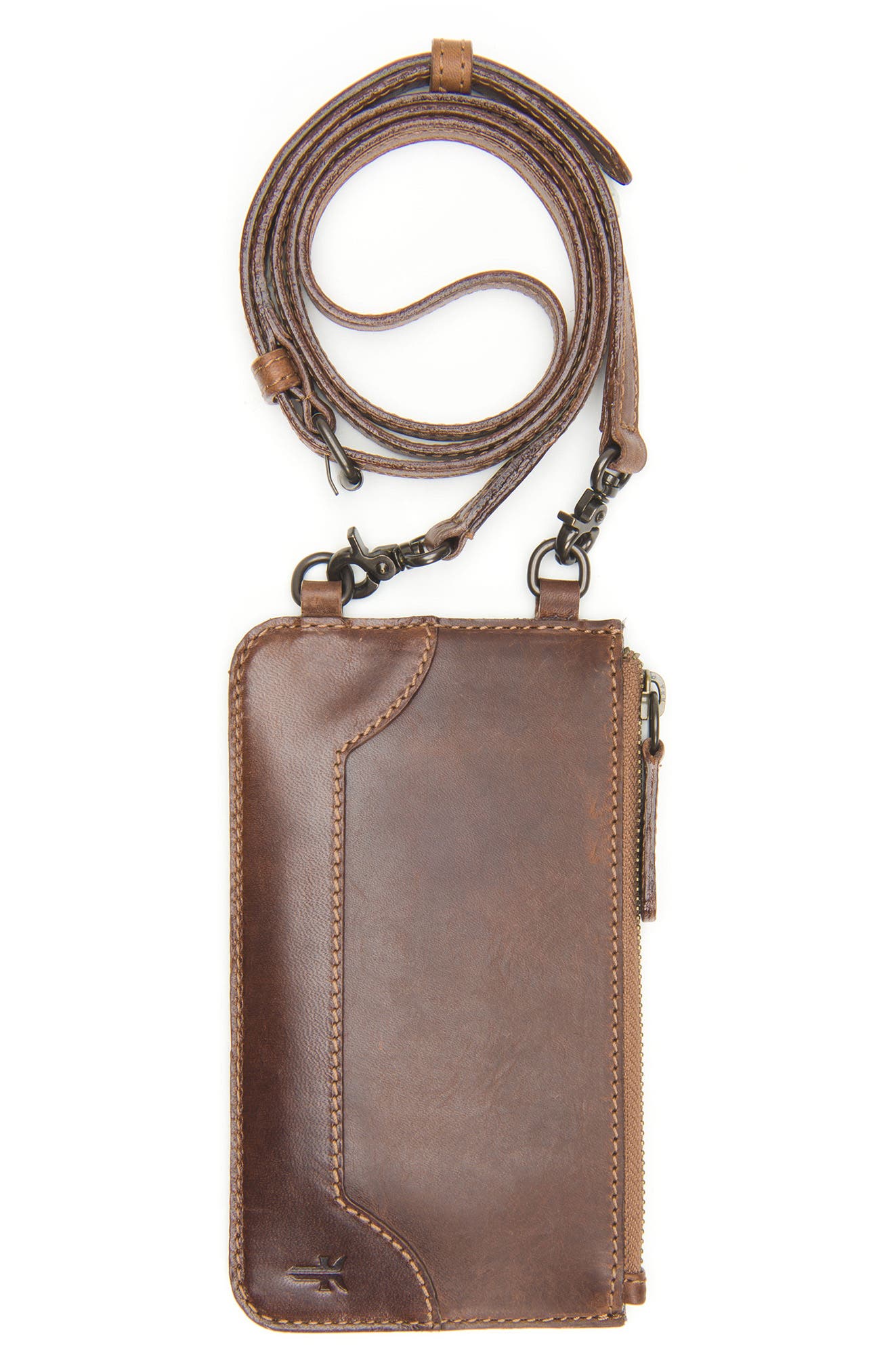 Frye Melissa 3-in-1 Leather Crossbody, Alternate, color, Cognac