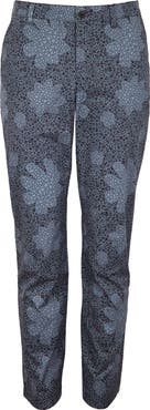 Lords of Harlech Charles Stretch Twill Flat Front Pant