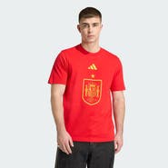 adidas Men's adidas  Red Spain National Team FIFA x World Cup Alphaskin Graphic T-Shirt