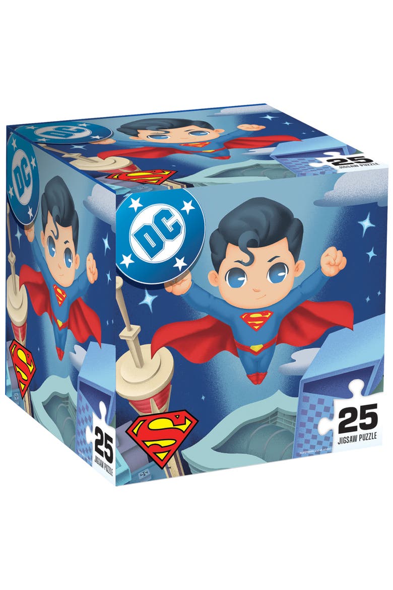 Superman 25 Piece Jigsaw Puzzle, Main, color, Multicolor