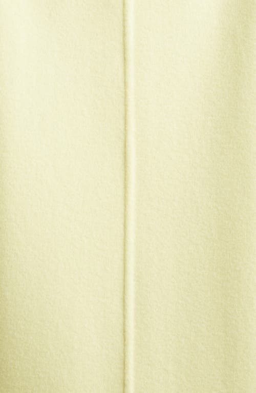 Stella Mccartney Iconic Wool Coat In Yellow