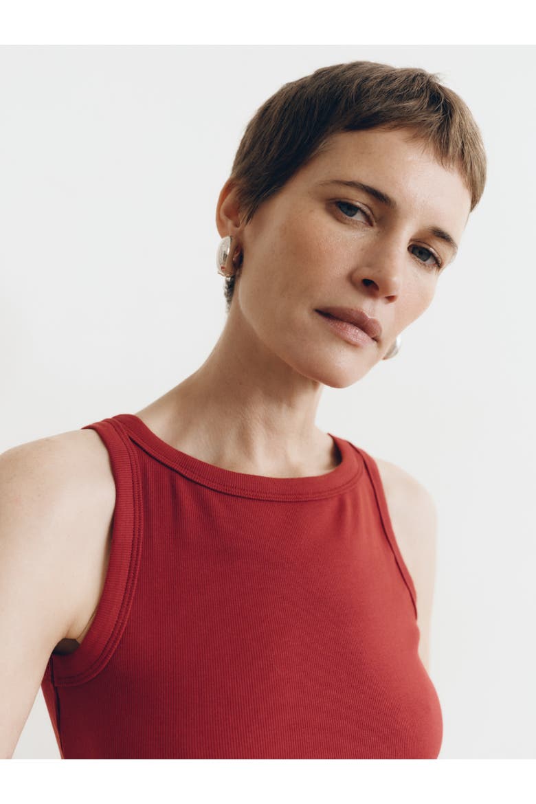 Noémie Tank, Alternate, color, Sun Dried Tomato