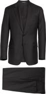 Emporio Armani Trim Fit Solid Wool Suit