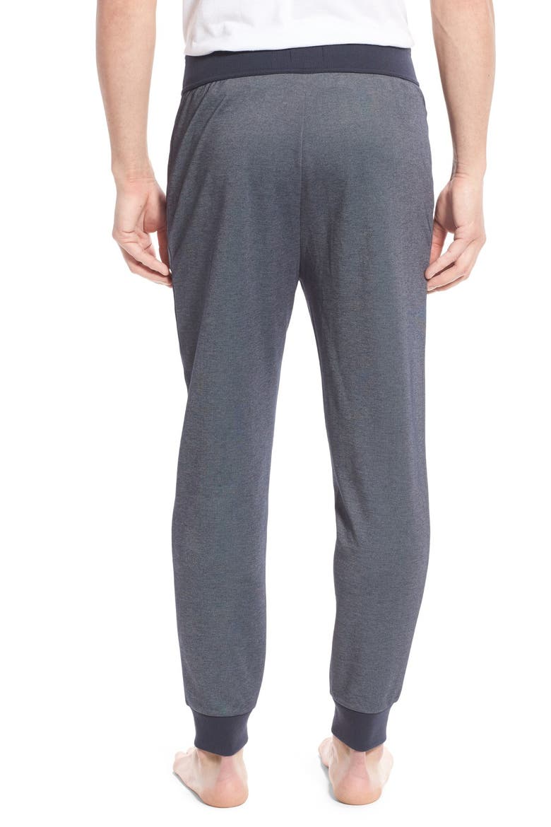 BOSS Cotton Blend Lounge Pants, Alternate, color, DARK BLUE