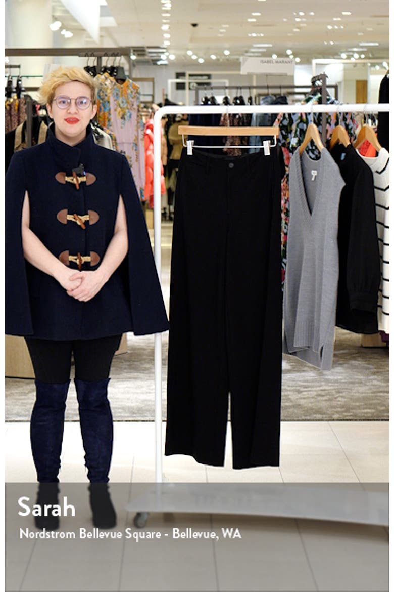 Sofie High Waist Ponté Wide Leg Pants video