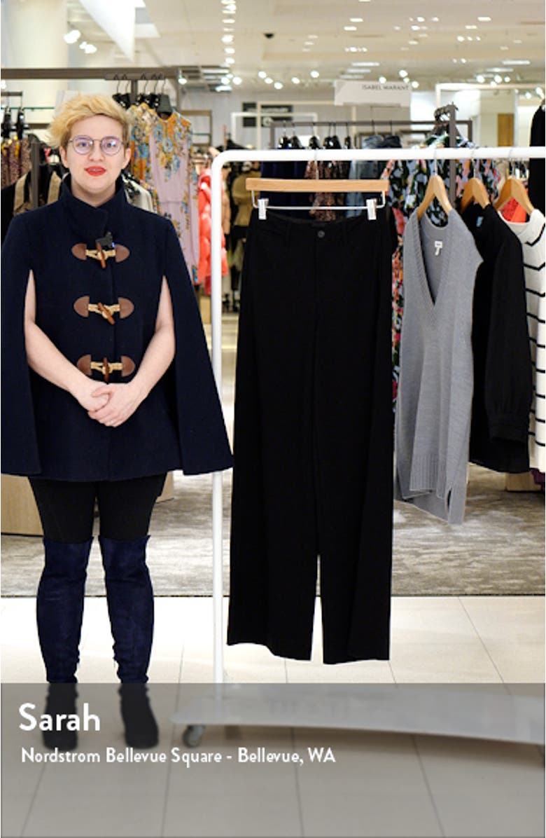 Sofie High Waist Ponté Wide Leg Pants, sales video thumbnail