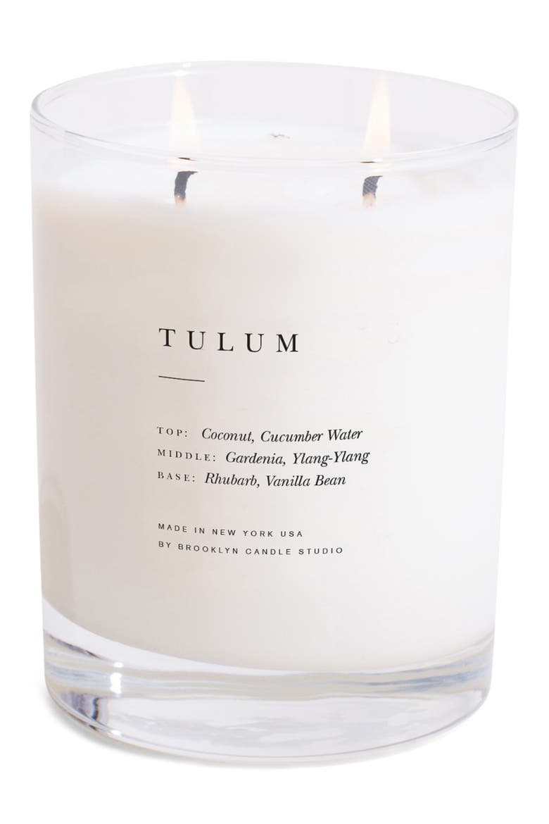 Tulum Classic Two-Wick Candle, Main, color, NO COLOR
