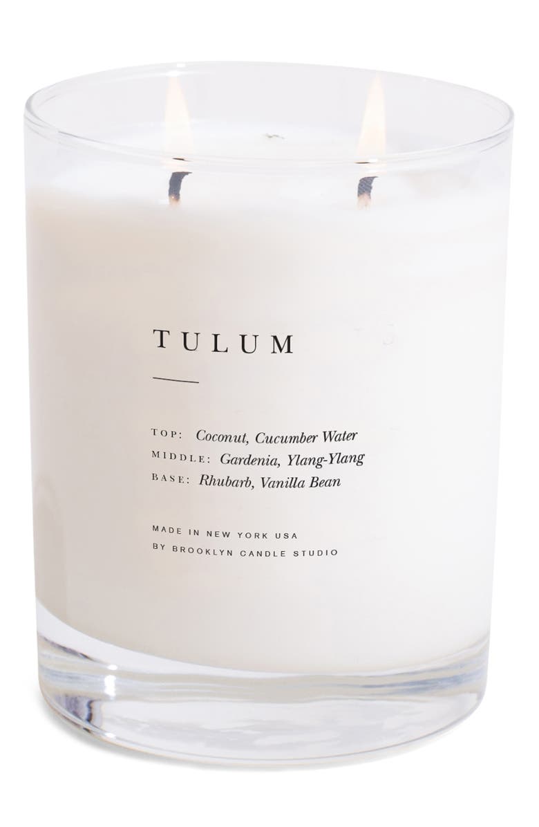 BROOKLYN CANDLE STUDIO Tulum Classic Two-Wick Candle, Main, color,
