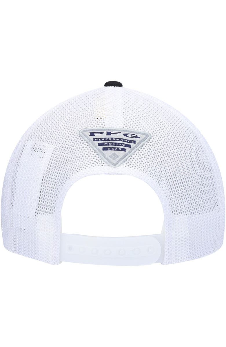 Columbia Men's Columbia Black Nebraska Huskers PFG Logo Snapback Hat, Alternate, color, Black