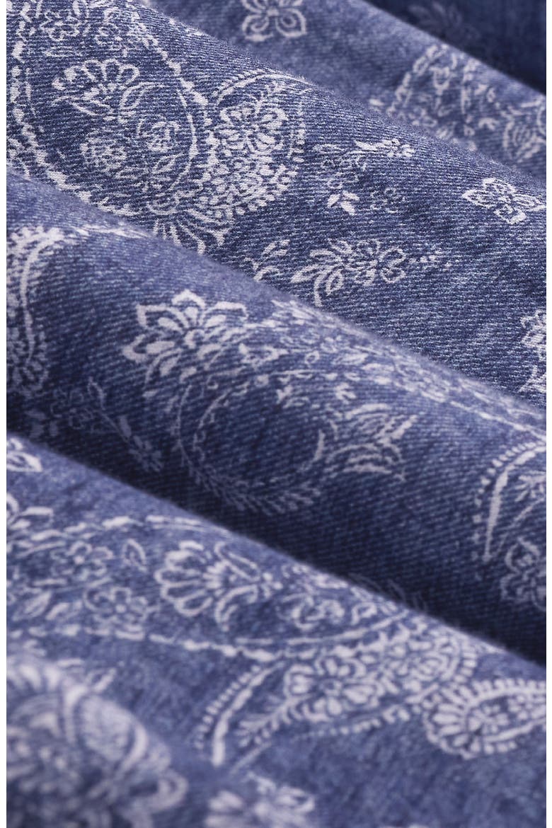 Axel Shaped Fit Button-Up Shirt, Alternate, color, INDIGO