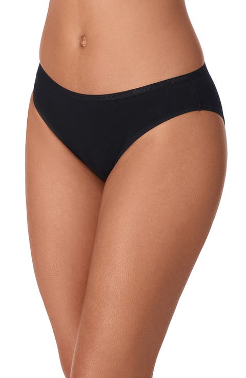 3-Pack Cotton Blend Bikinis