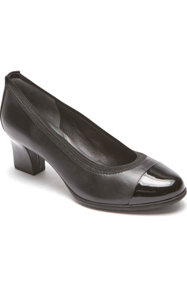 Rockport Esty Luxe Cap Toe Pump, Main, color,