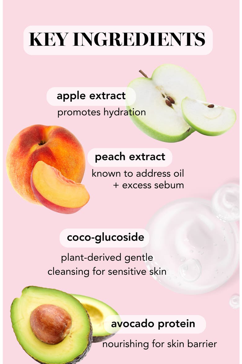Rise + Shine Gentle Cleanser, Alternate, color, NO COLOR