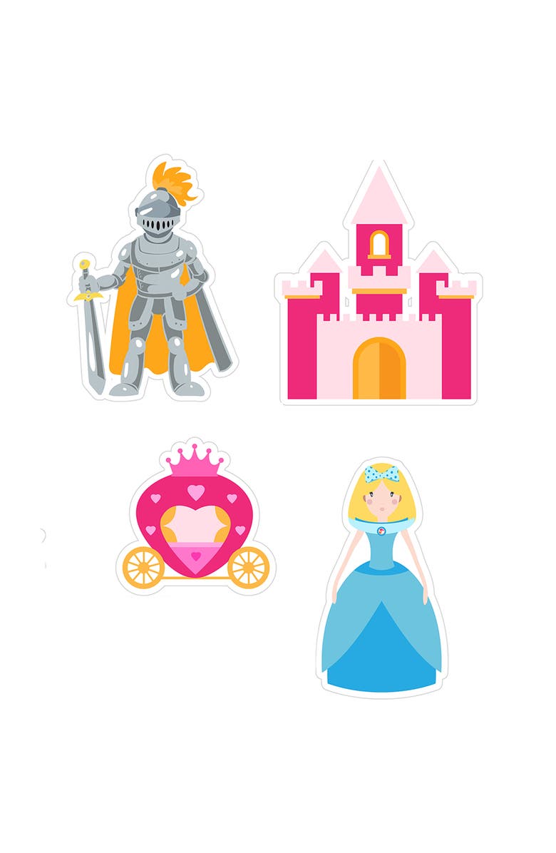 Buddy & Barney Bath Time Stickers, Unicorns, 18 Foam Pieces, Kids 3+, Alternate, color, Multicolored