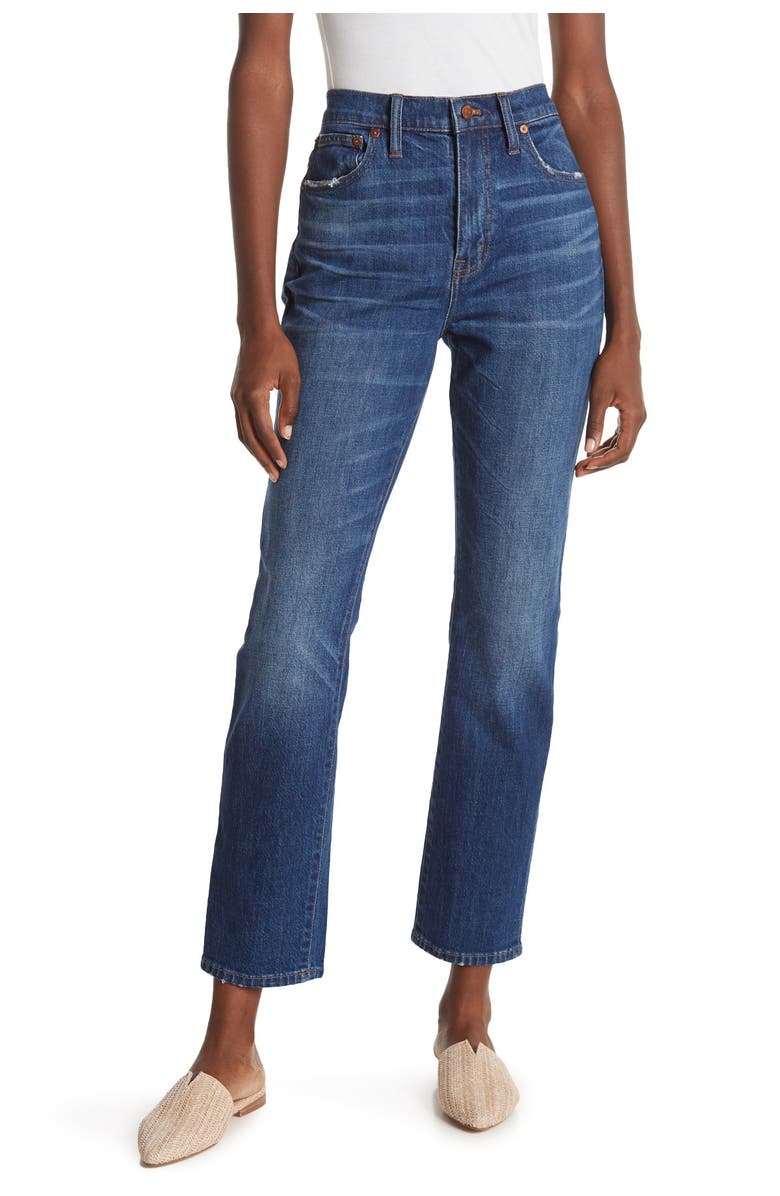 Madewell The High Rise Slim Boyjeans, Main, color,