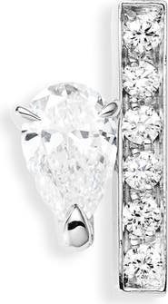 REPOSSI Serti Sur Vide Diamond Single Earring