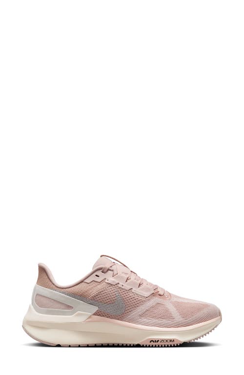 Nike Air Zoom Structure 25 Road Running Shoe In Pink