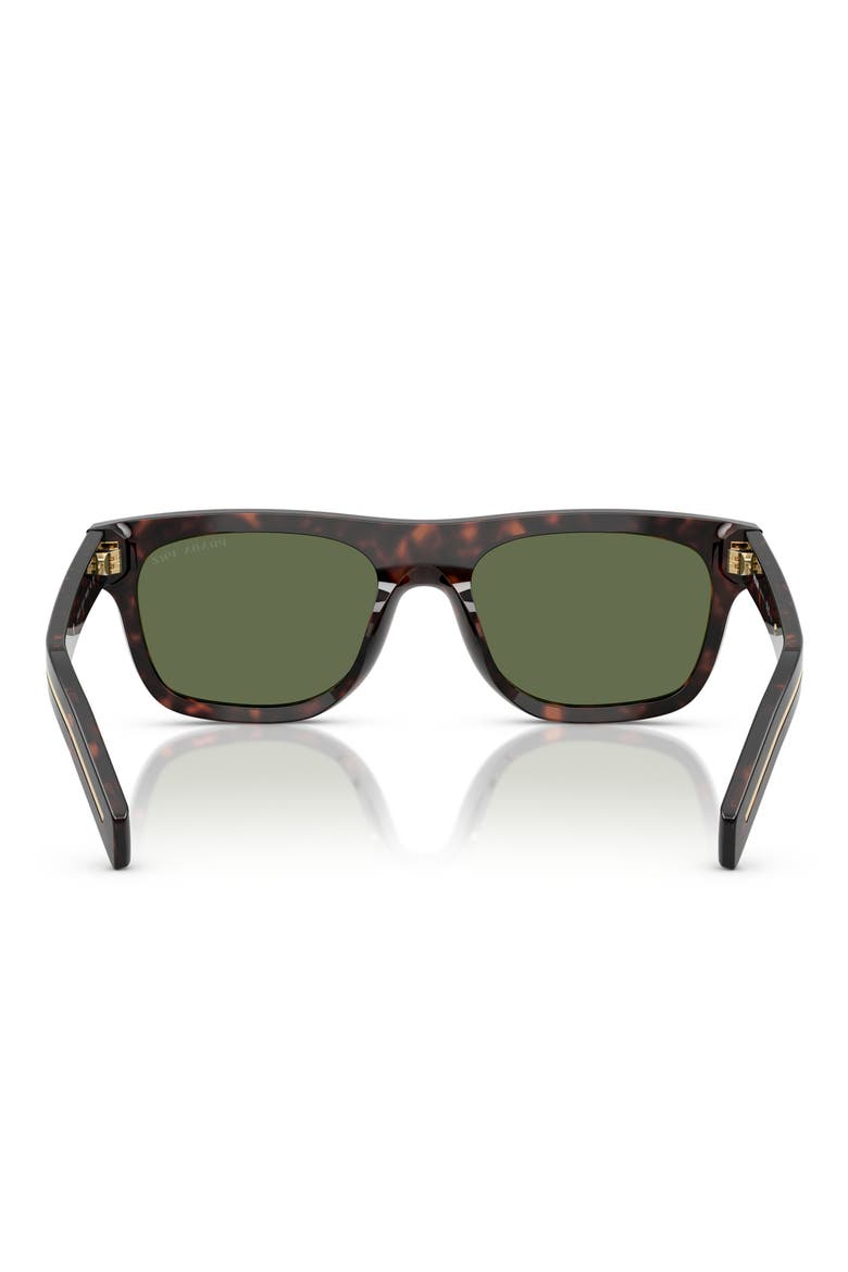 55mm Polarized Pillow Sunglasses, Alternate, color, BROWN TORTOISE