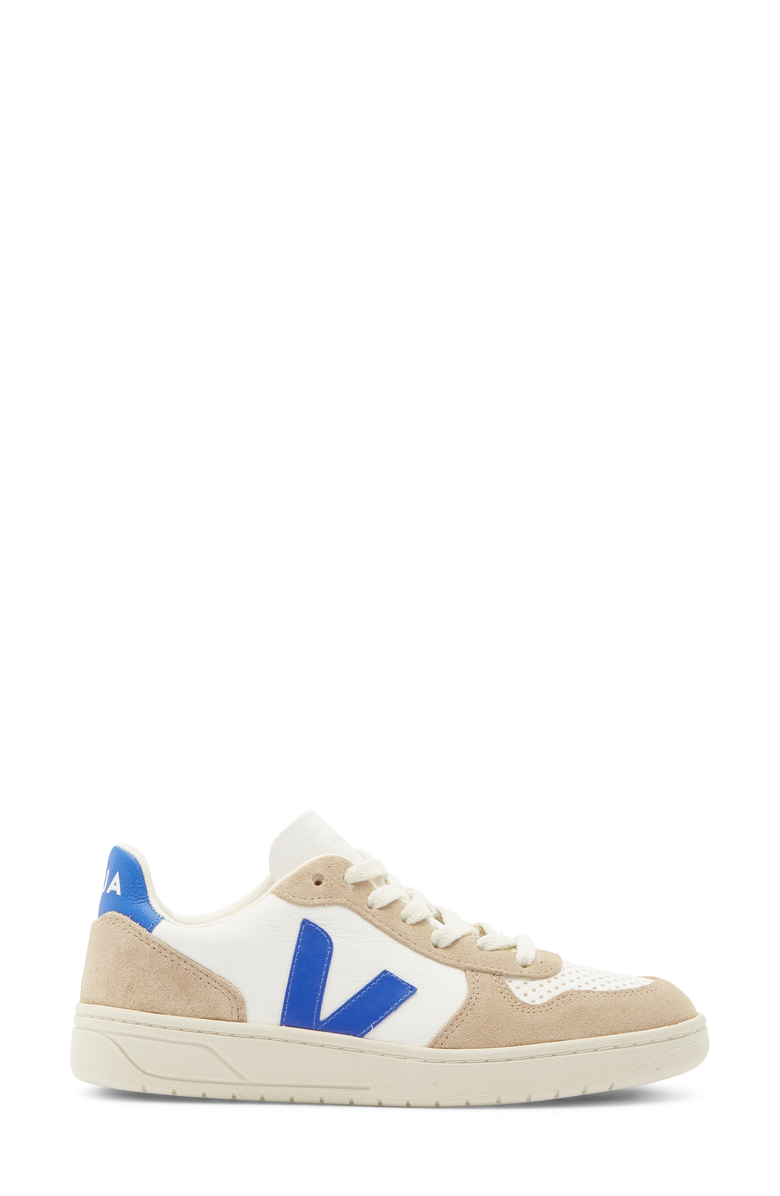 Veja V-10 Sneaker, Alternate, color, Extra-White Paros Sahara
