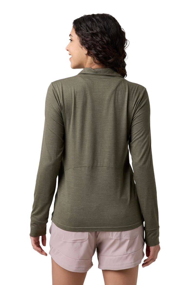 Destination 1/4-Zip Pullover - Women's, Alternate, color, Kalamata