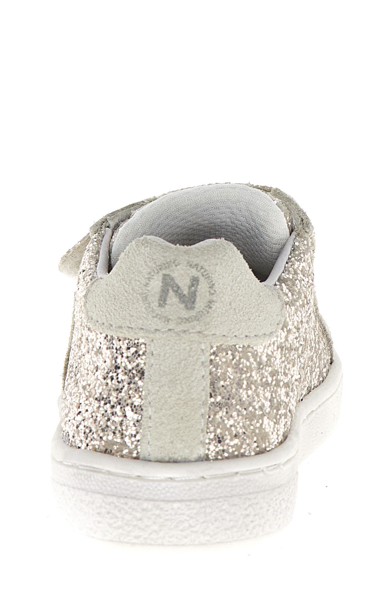 Naturino Kids' Pinn Sneaker, Alternate, color, Platinum-Milk